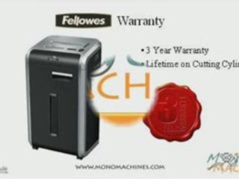 Fellowes c220ci Powershred Cross-Cut Shredder - Warranty