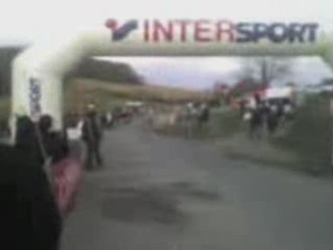 Arrivée 3ème place Espoir Roquelaure Cyclo-Cross