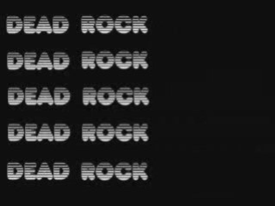 dead rock machine