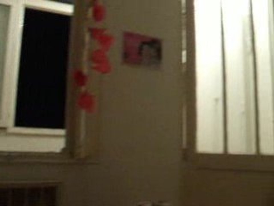 La séance maquillage