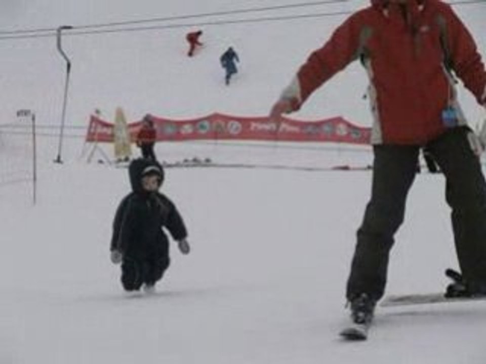 Michelle a la montagne