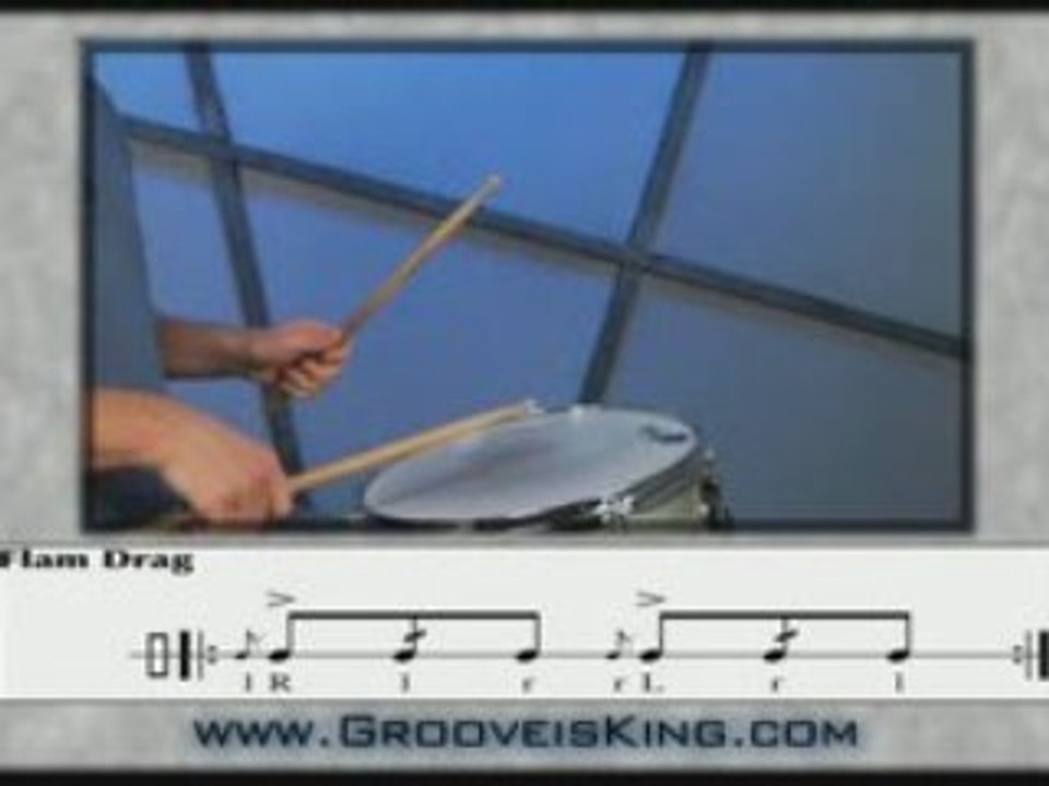 Flam Drag - Rudiment - Play Drums - Drum Lessons