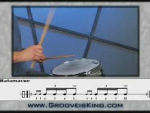 Single Ratamacue - Drum Rudiment - Play Drums - Drum Lessons
