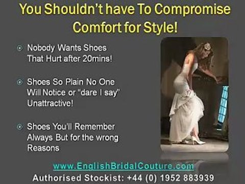 The Ultimate in Comfortable Bridal Shoes from Hassall