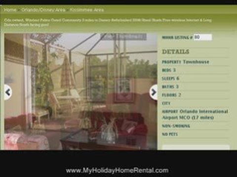 disney world vacation rentals, florida vacation rentals,