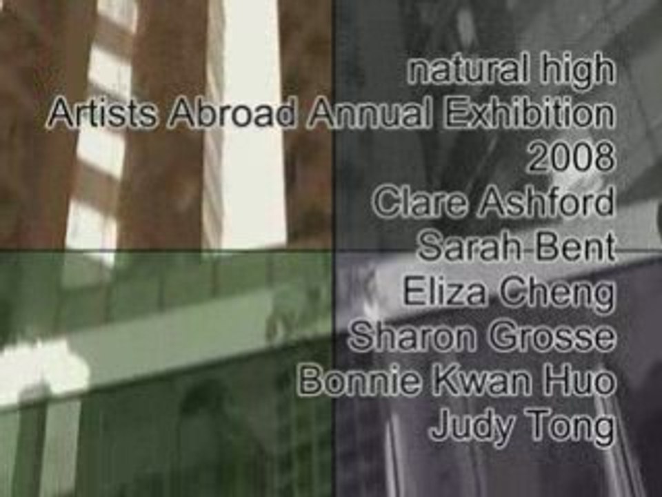 To My Friend, Eliza, Artists Abroad Annual Exhi 2008
