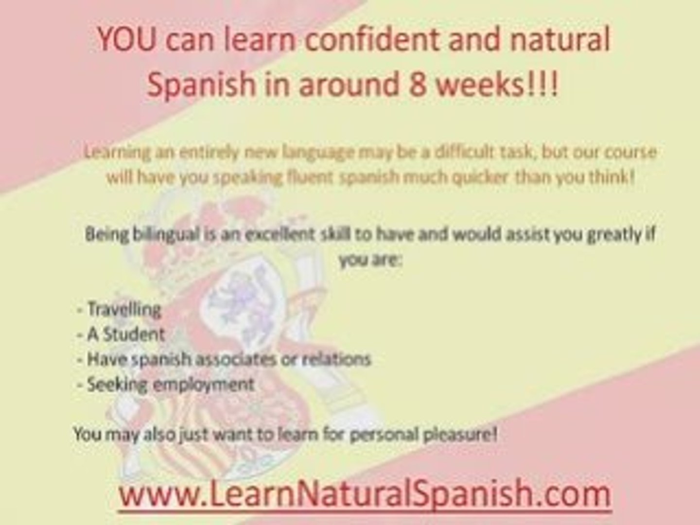 ⁣Learn Spanish Spain