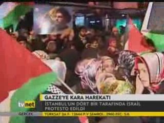 Filistin - Les Turcs Proteste L'Israel