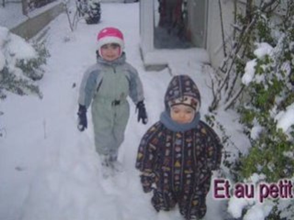 Jour de neige en Touraine