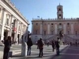 Michelangelo's Piazza del Campidoglio, Rome Italy
