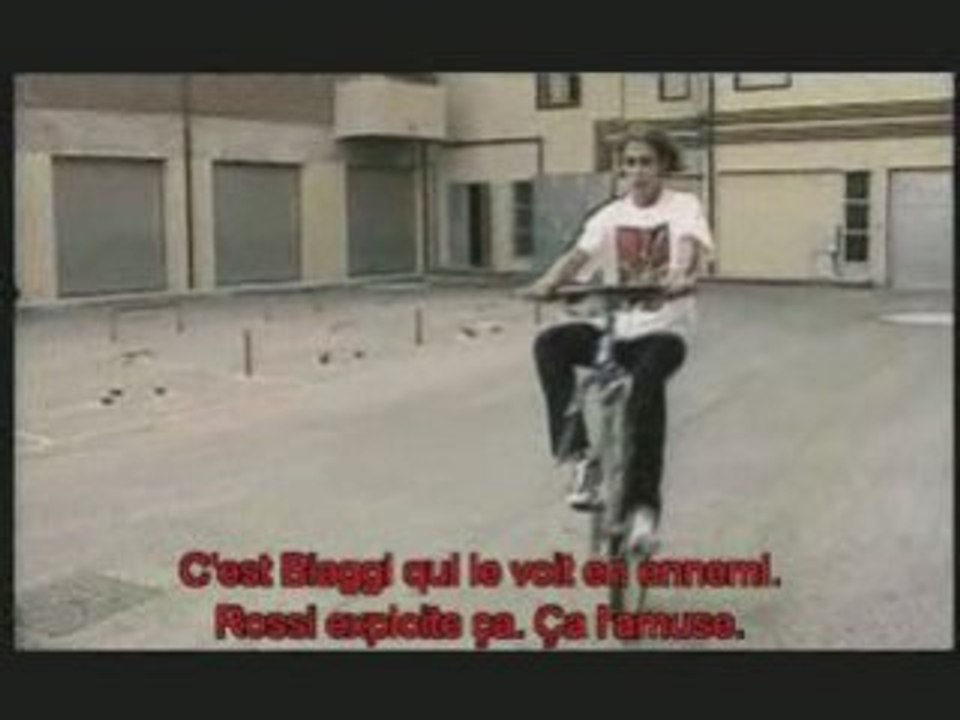 valentino rossi en vtt