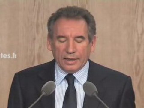 François Bayrou Voeux 2009