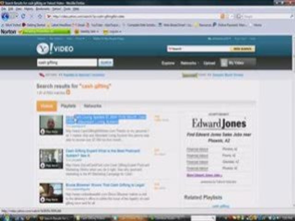 Cash Gifting #1 Yahoo Video #4 Cash Gifting CashGifting SCAM