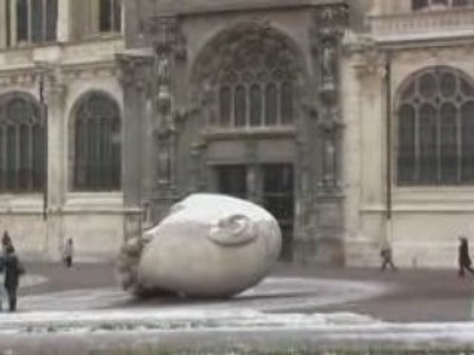 Paris sous la neige
