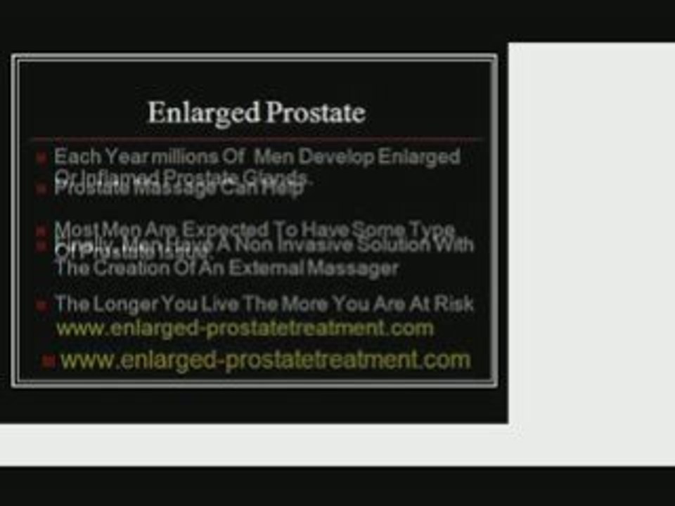 Enlarged Prostate Symptoms