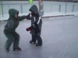 Mes ptits monstres en patin ..