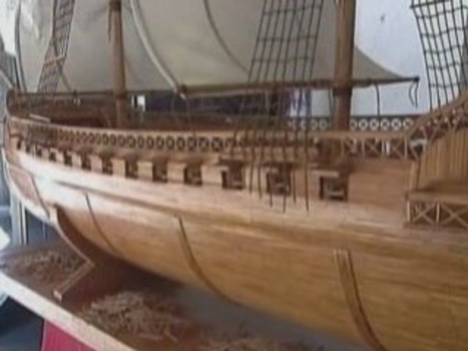 Huge Matchstick Galleon