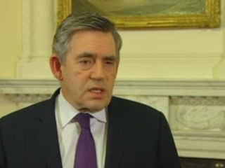 Gordon Brown calls for a Gaza ceasefire