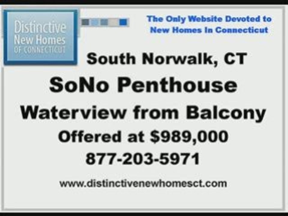 New Homes CT Featured Property Penthouse South Norwalk, CT