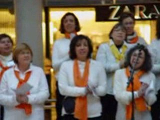 Gospel à la Défense le 19 12 2008 "When the saints"