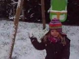 Jouer dans la neige comme des gosses !!!!