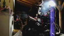 1er démarrage de la XT 600!
