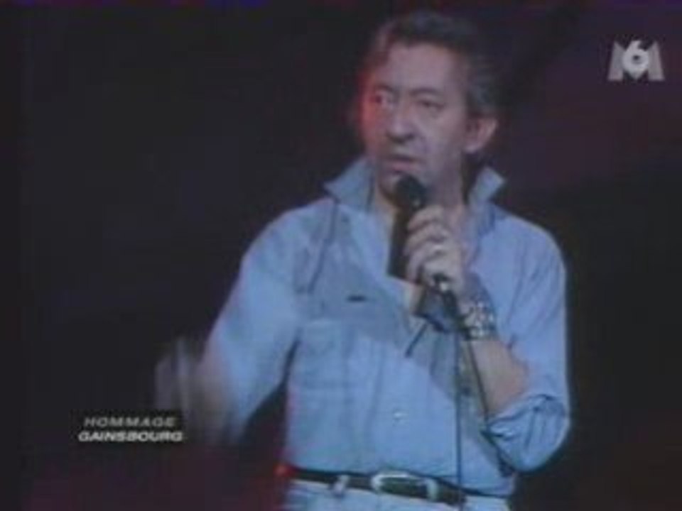 SERGE GAINSBOURG -  (Live) HOMMAGE