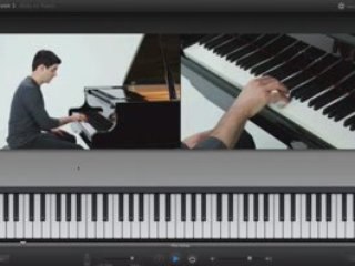 GarageBand'09 apprendre le piano