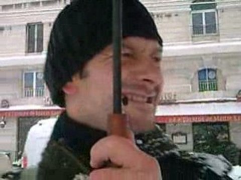 MARSEILLE vieux port glacé SOUS LA NEIGE CHOU 2009