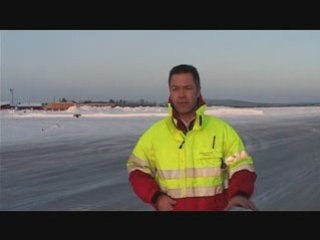 Kiruna airport (Suède)