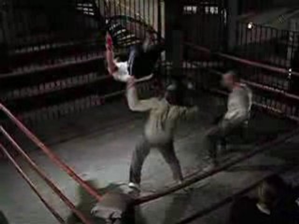 Scott adkins - cascade - double coup de pied salto arrière