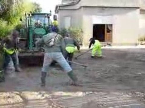 Segariu (Medio Campidano) il giorno dopo l'alluvione