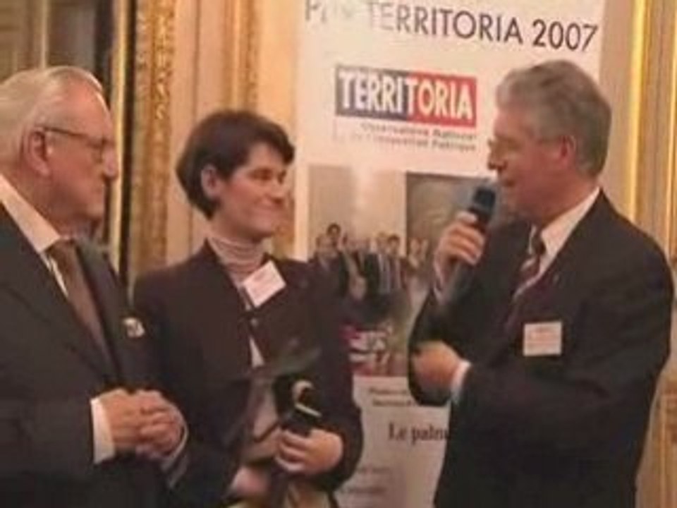 Prix TERRITORIA 2007 Territoria d'or Chalon-sur-saône