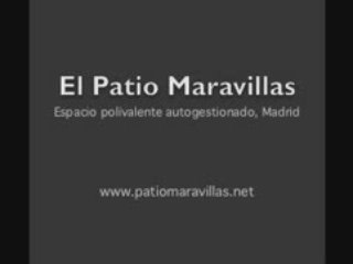Patio Maravillas, espacio polivalente autogestionado Madrid.