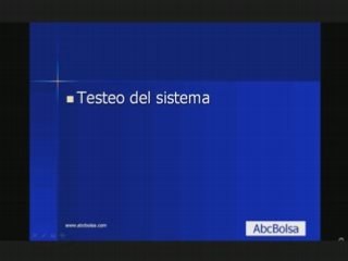 Sistemas de Trading (II)