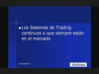 Sistemas de Trading (III)