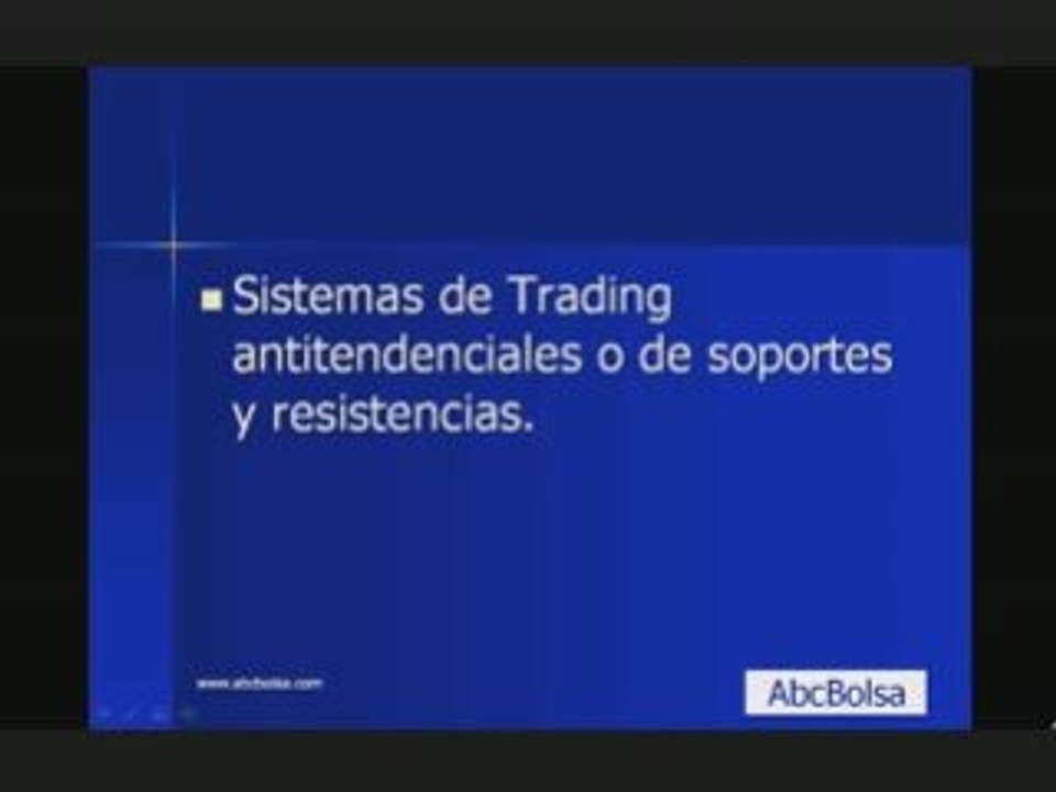 Sistemas de Trading (IV)