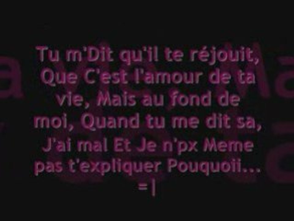 J'ai mal - Keen'v =(