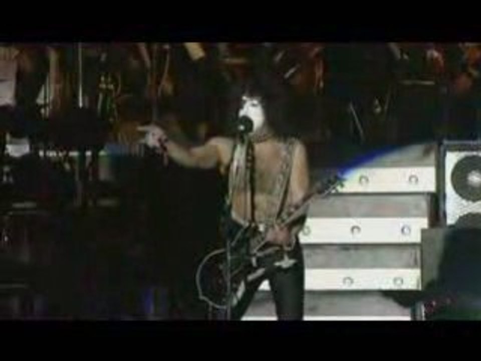 Kiss - I was Made for Loving You LIVE