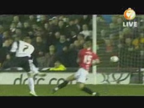 Carling Cup: Derby County - Manchester United 07/01/2009 1-0