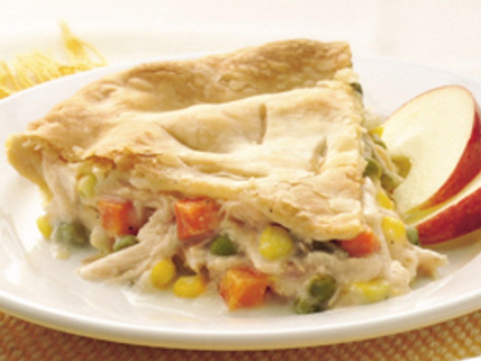Chicken pot pie recipe - How to make easy chicken pot pie