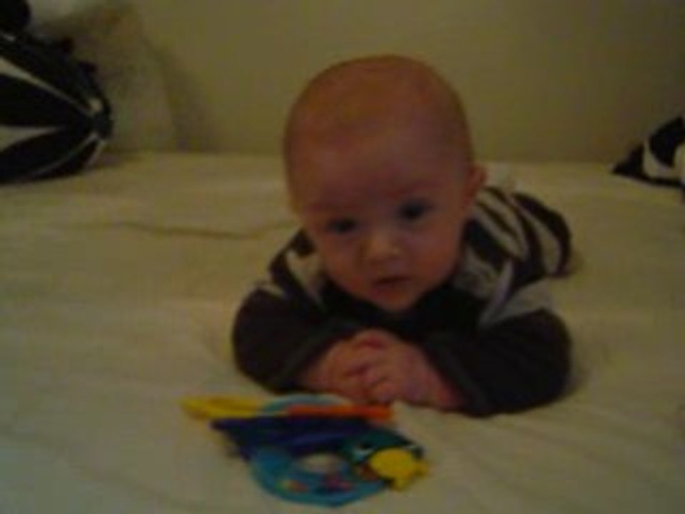 Lucas tummy time