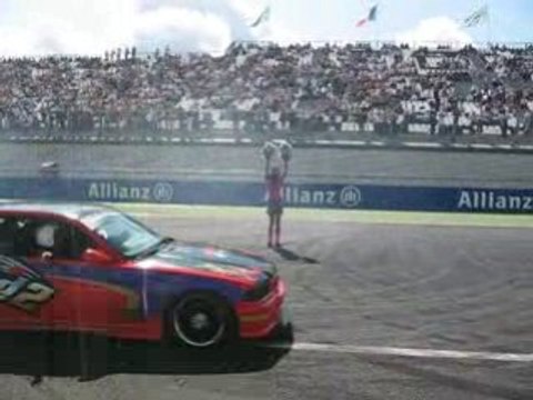 demo de drift au gti a magny-cours