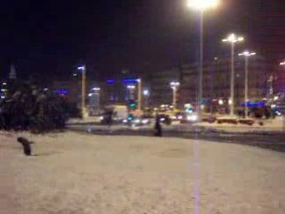 Marseille sous la Neige Photos Maronnier Vieux-Port