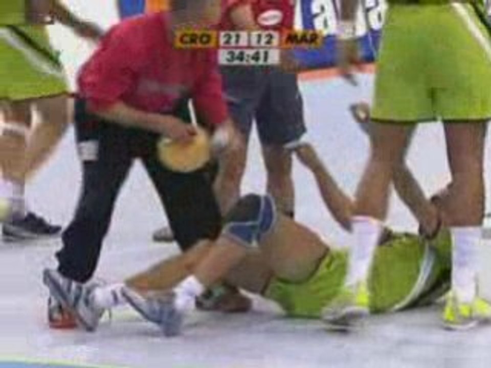 Resume Croatie - Maroc: Mondial de Handball 2007