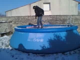 Clément sais marcher sur l'eau