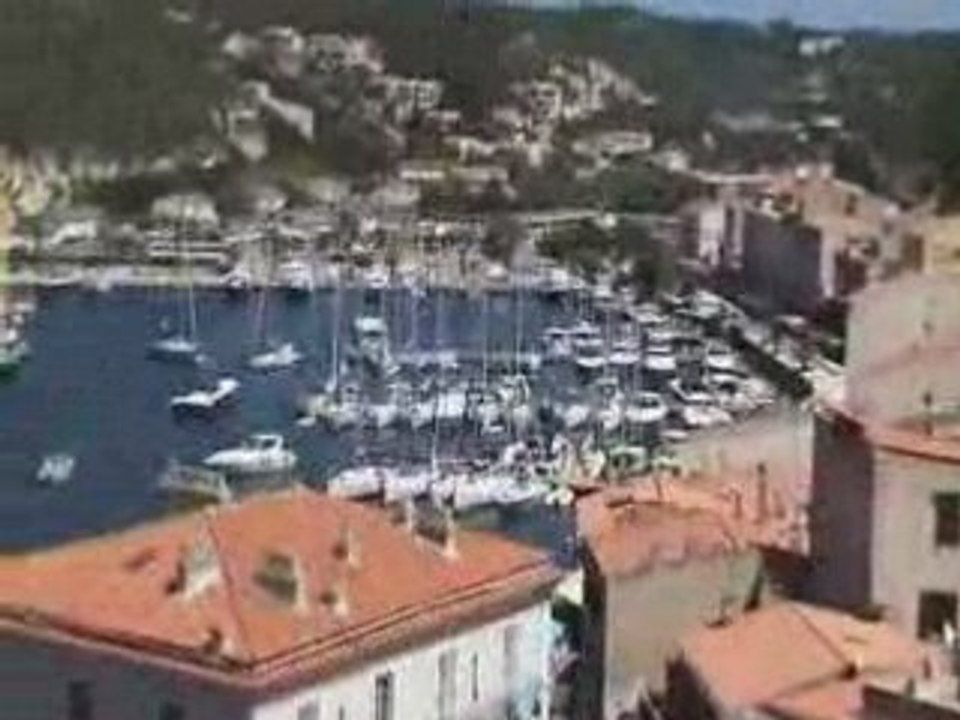 Corse, Bonifacio, visite en petit train