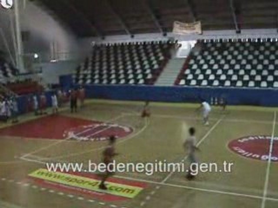 Basketbol paslaşma  ve savunma