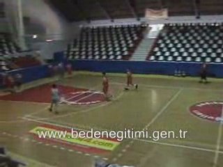 Basketbol Top Sürme, Paslaşma ve Şut