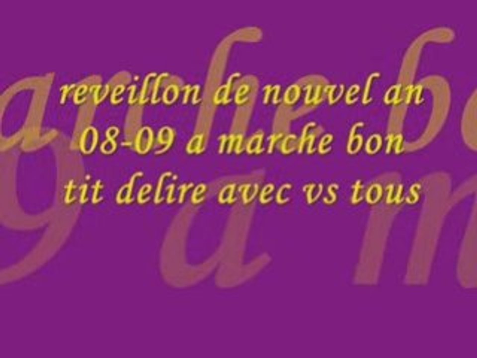 Nouvel an 08 09